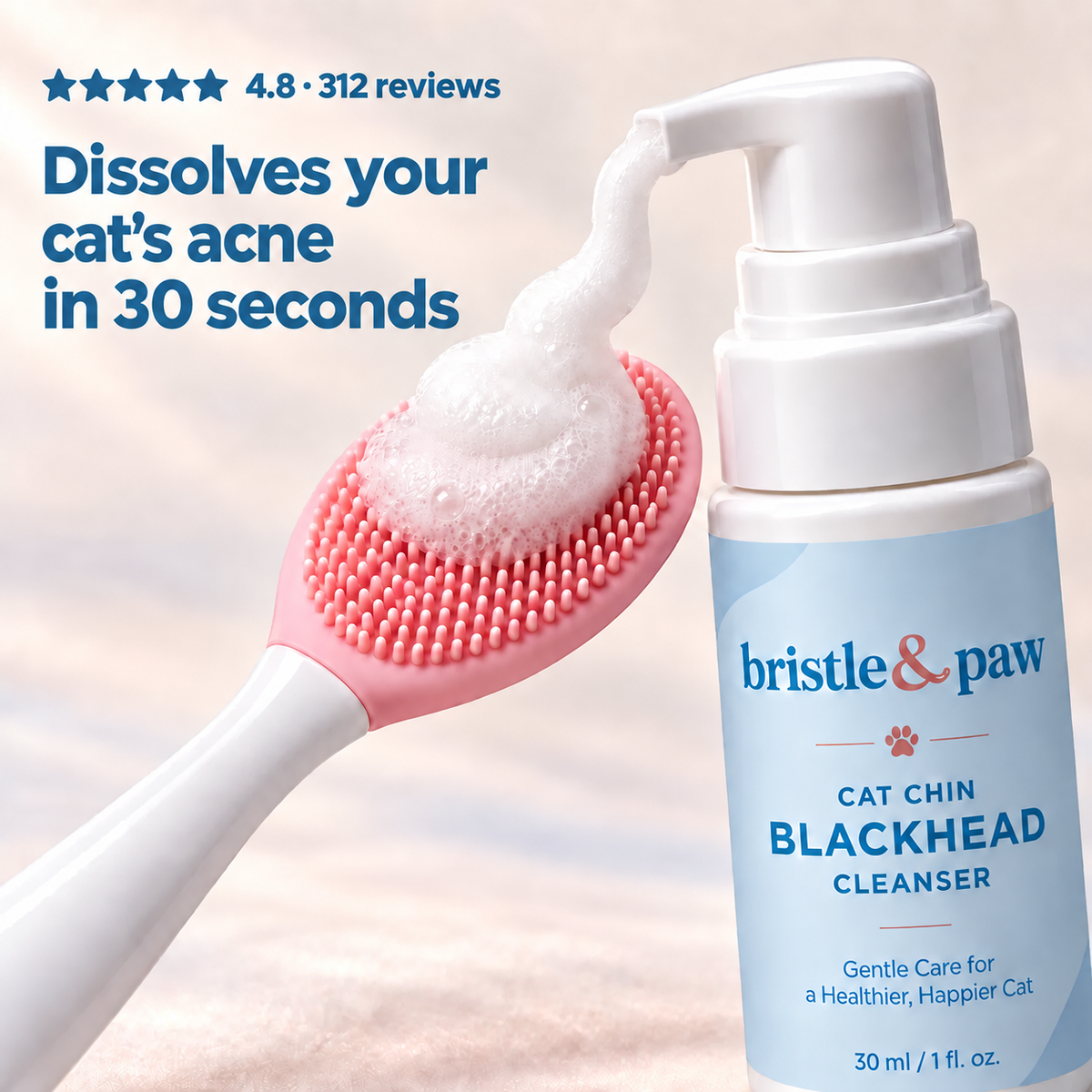 Bristle & Paw Cat Chin Care Kit